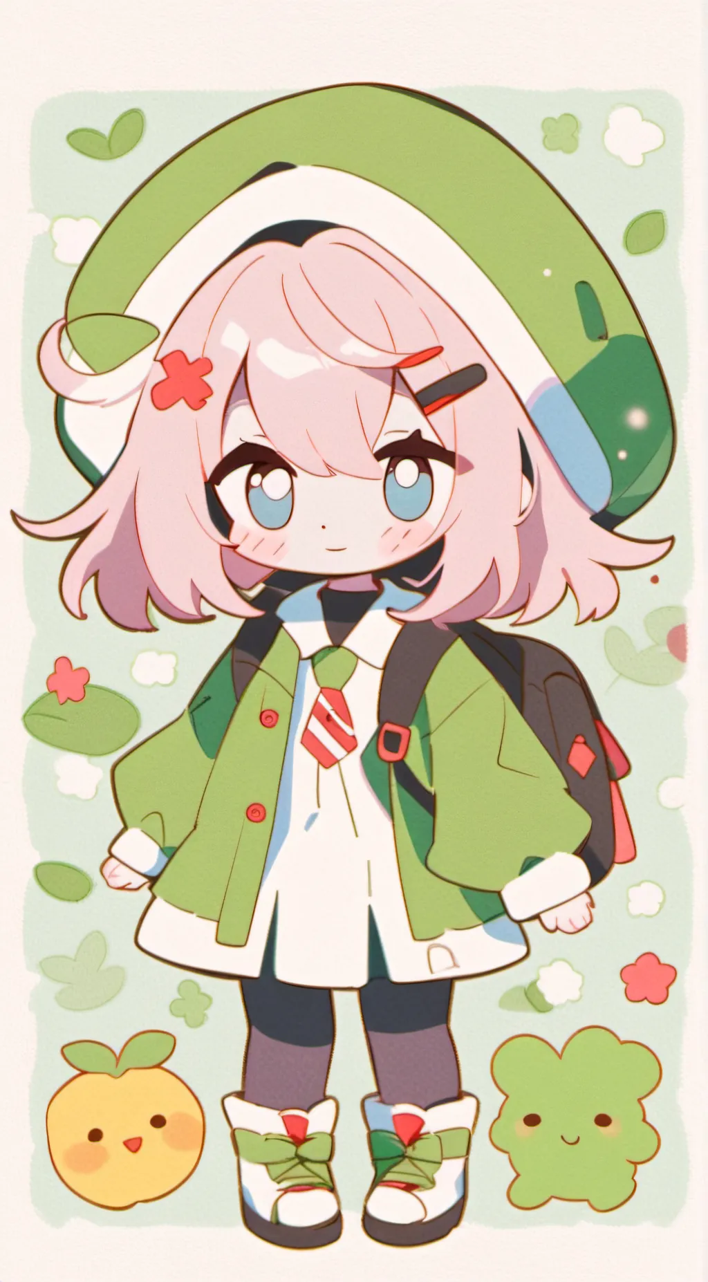 ai character: My fav one yet background