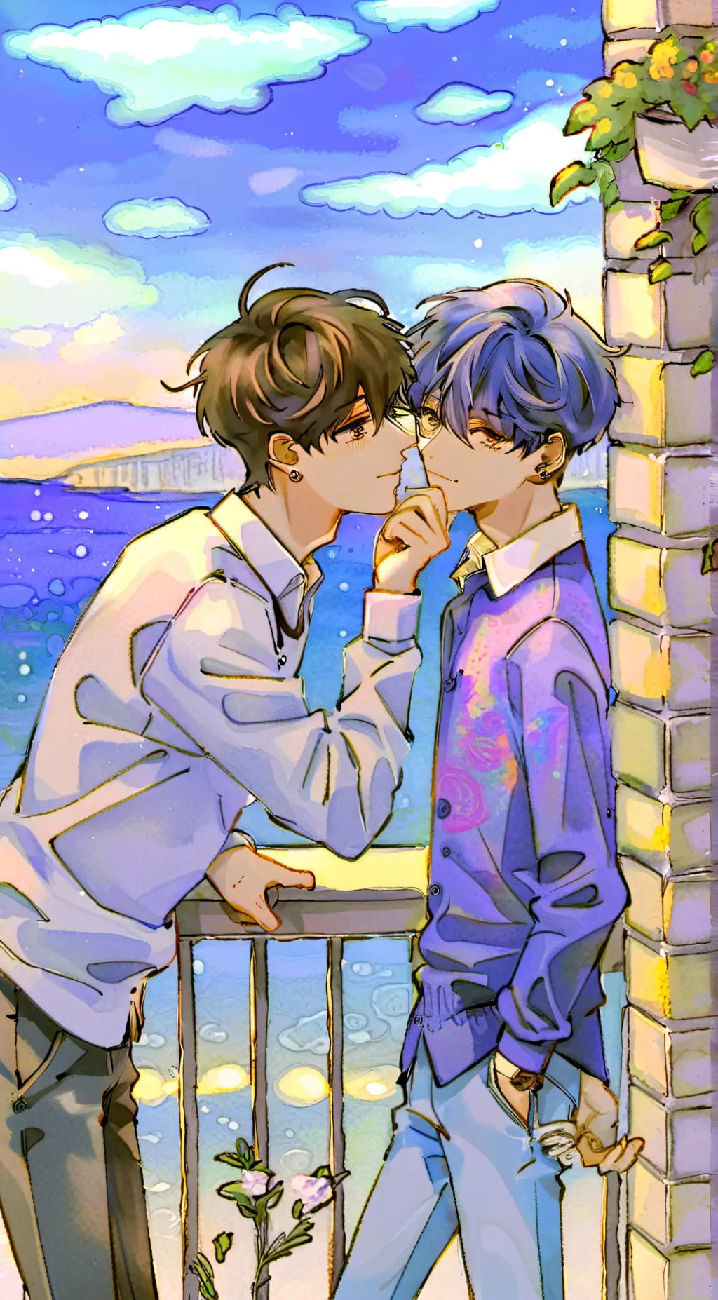 ai character: -max and caine- background