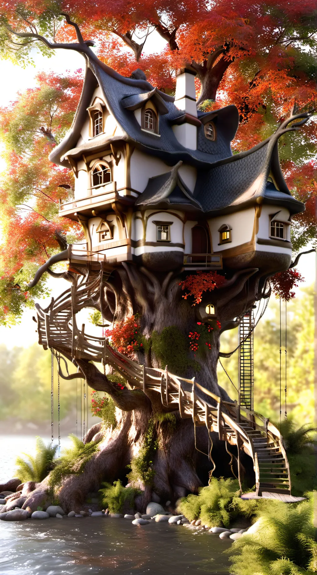 ai character: make it your home background