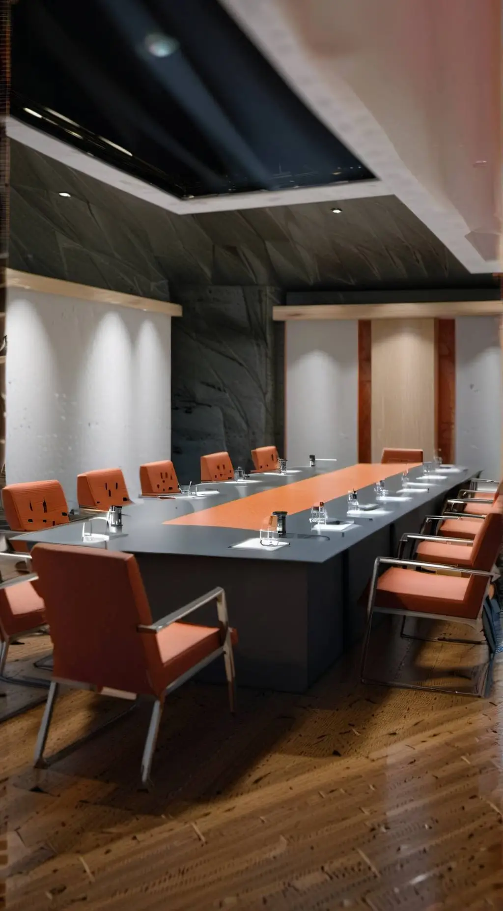 ai character: Overlord meeting background