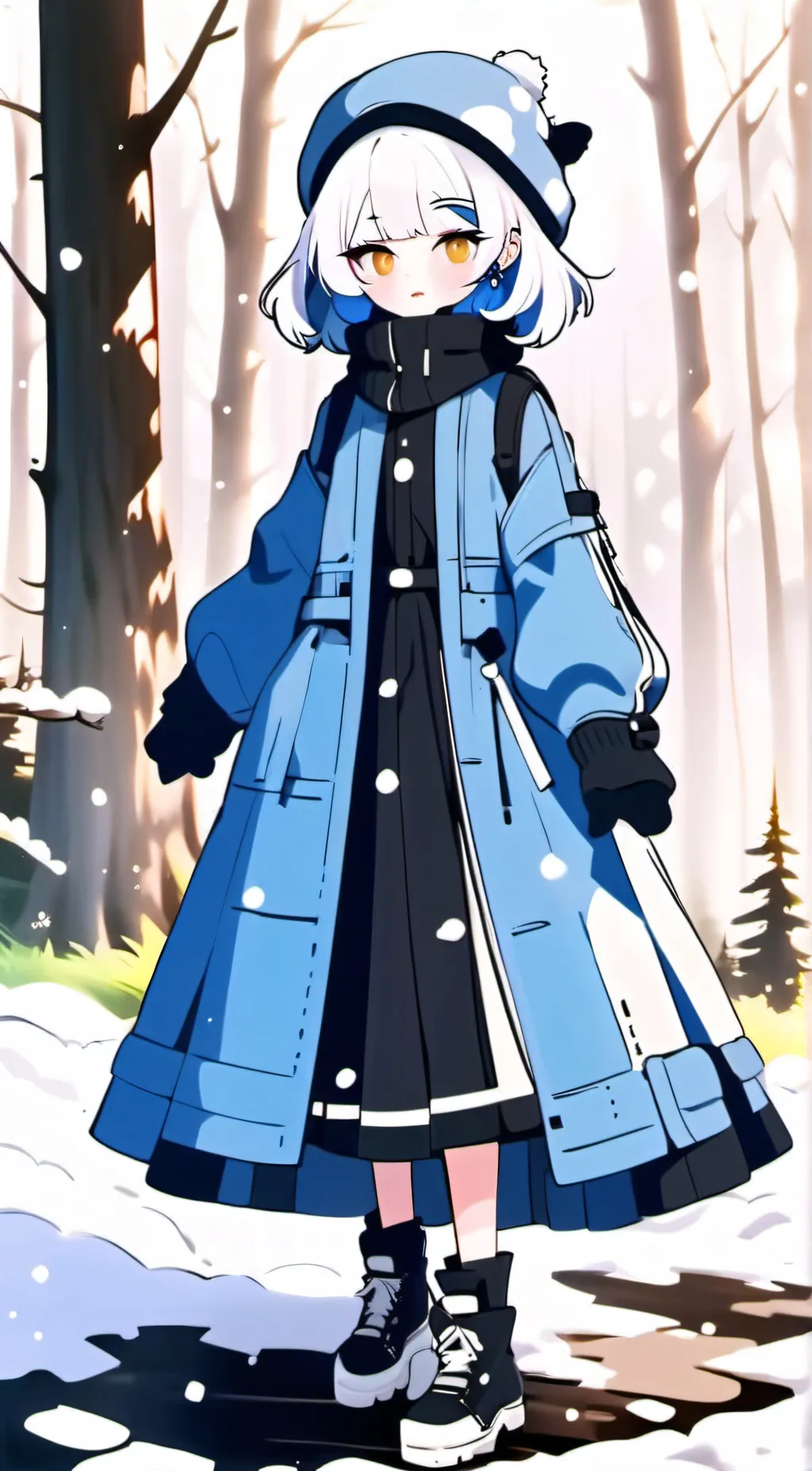 ai character: Aria background