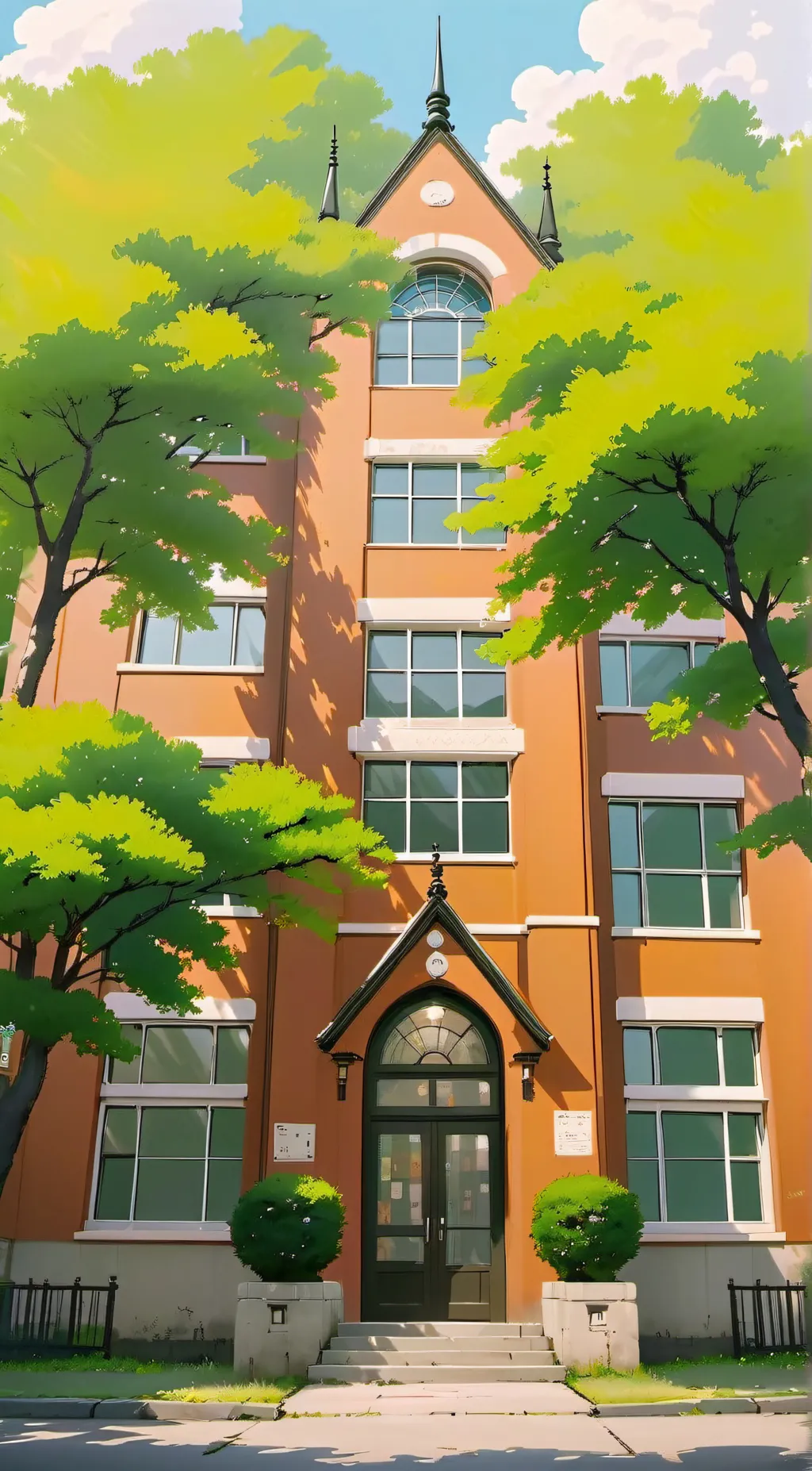 ai character: The Devil child background