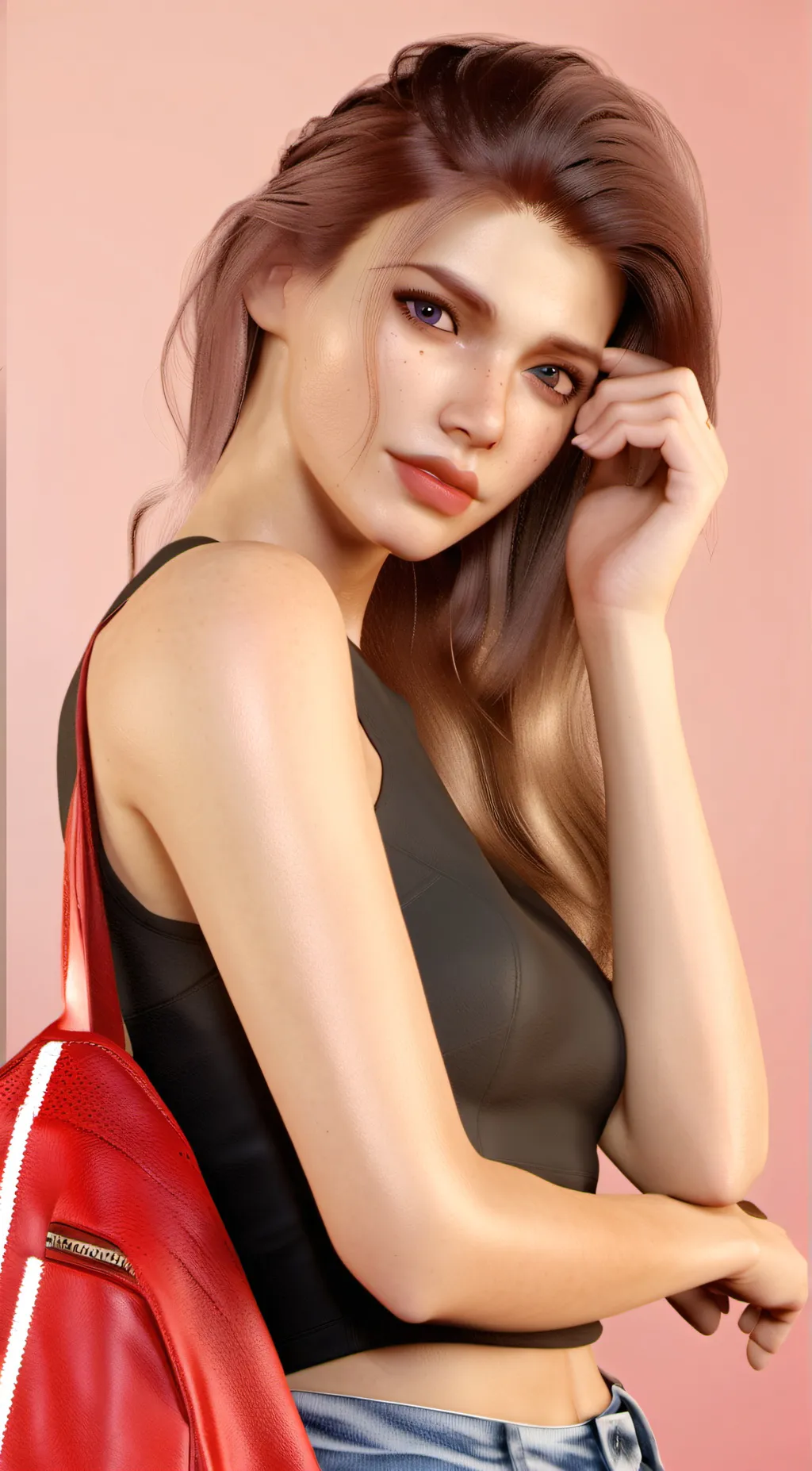 ai character: keely  background