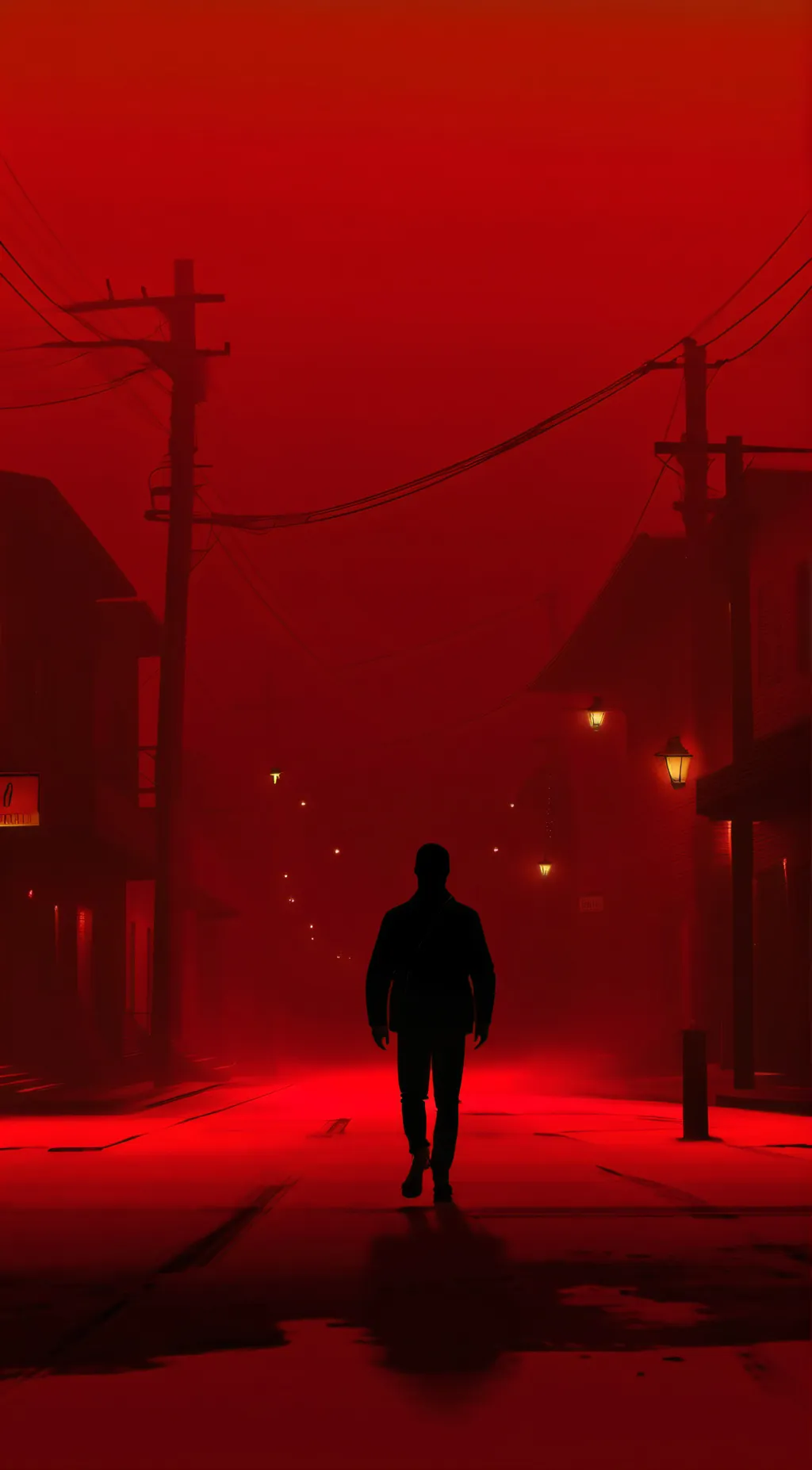 ai character: Run for your life background