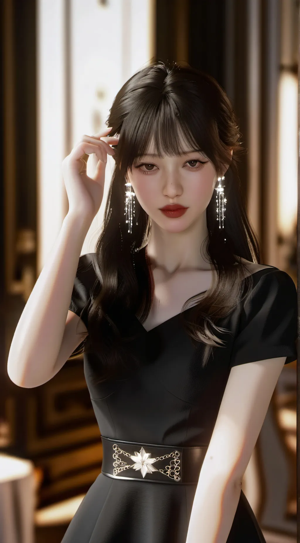 ai character: Vicky background