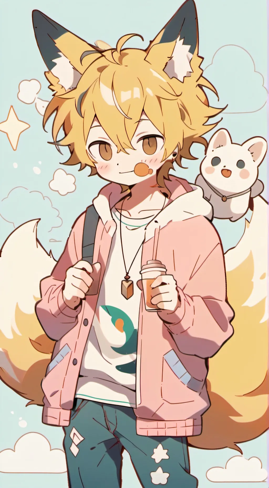 ai character: Kenji background