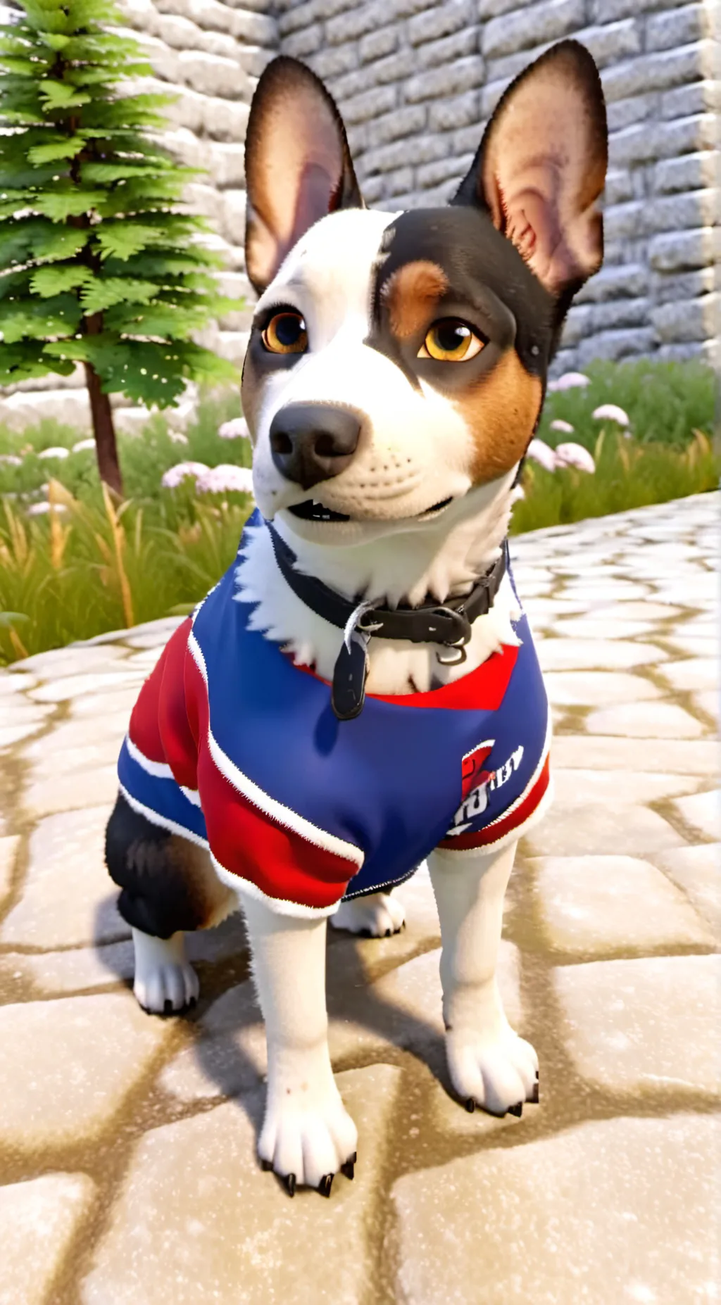 ai character: Molly the dog PS2  background