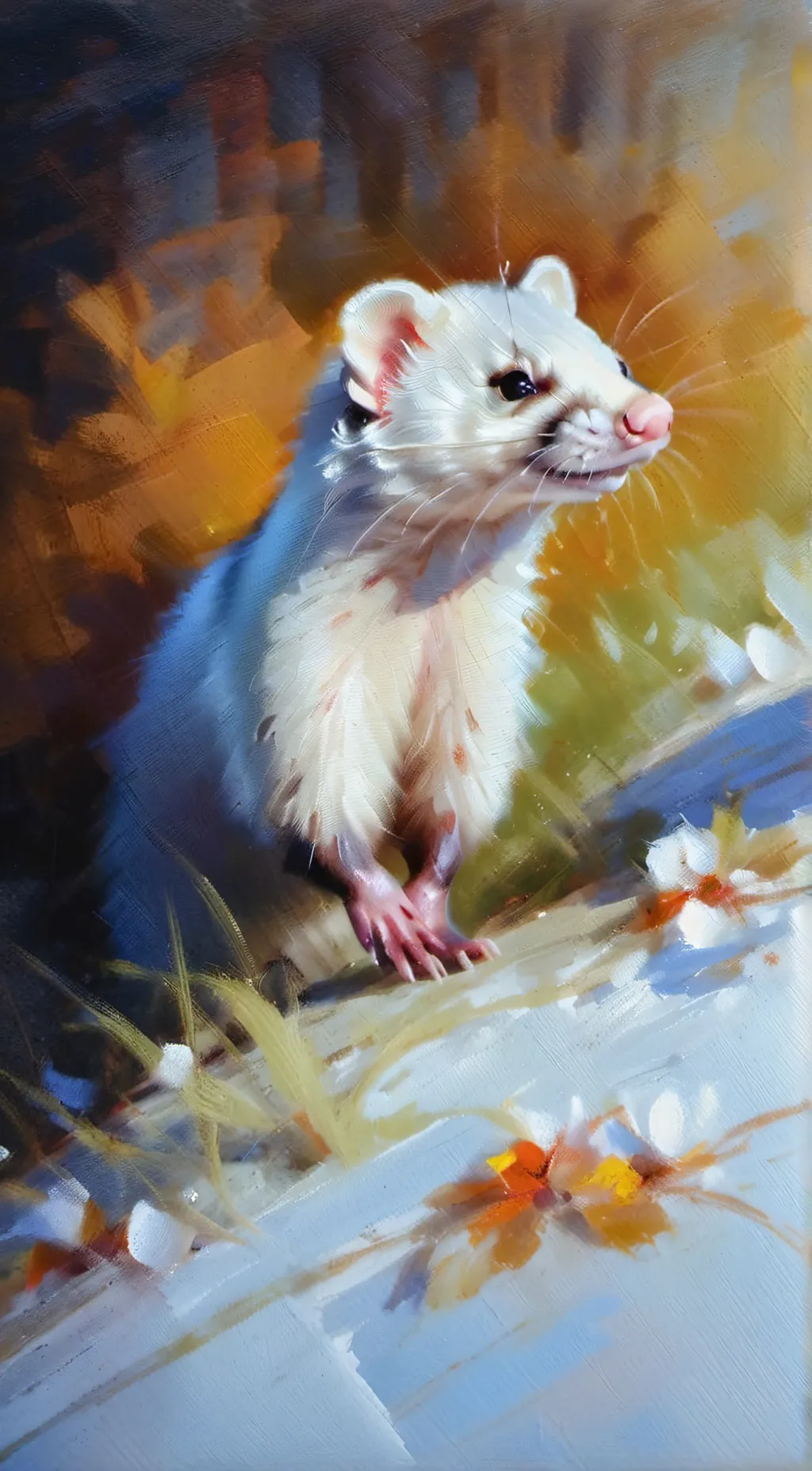 ai character: Wild Ferret RP background