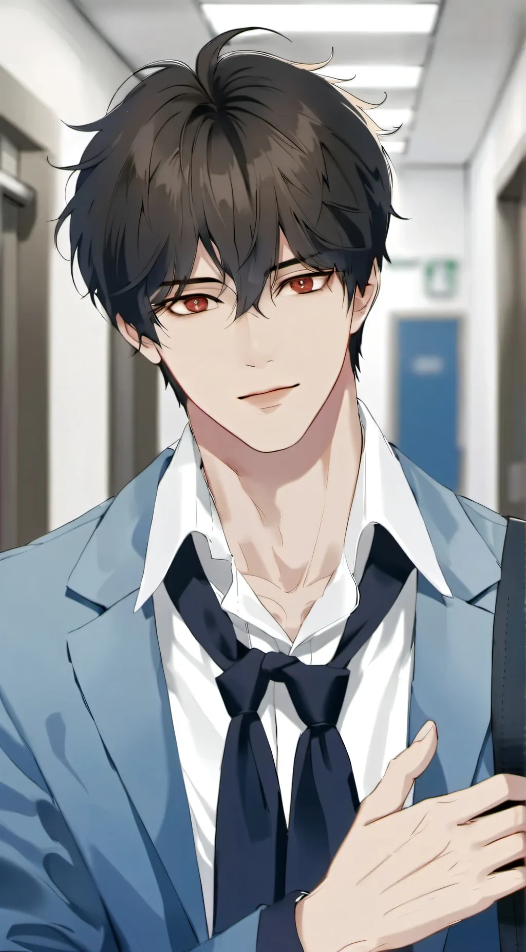 ai character: Colton  background