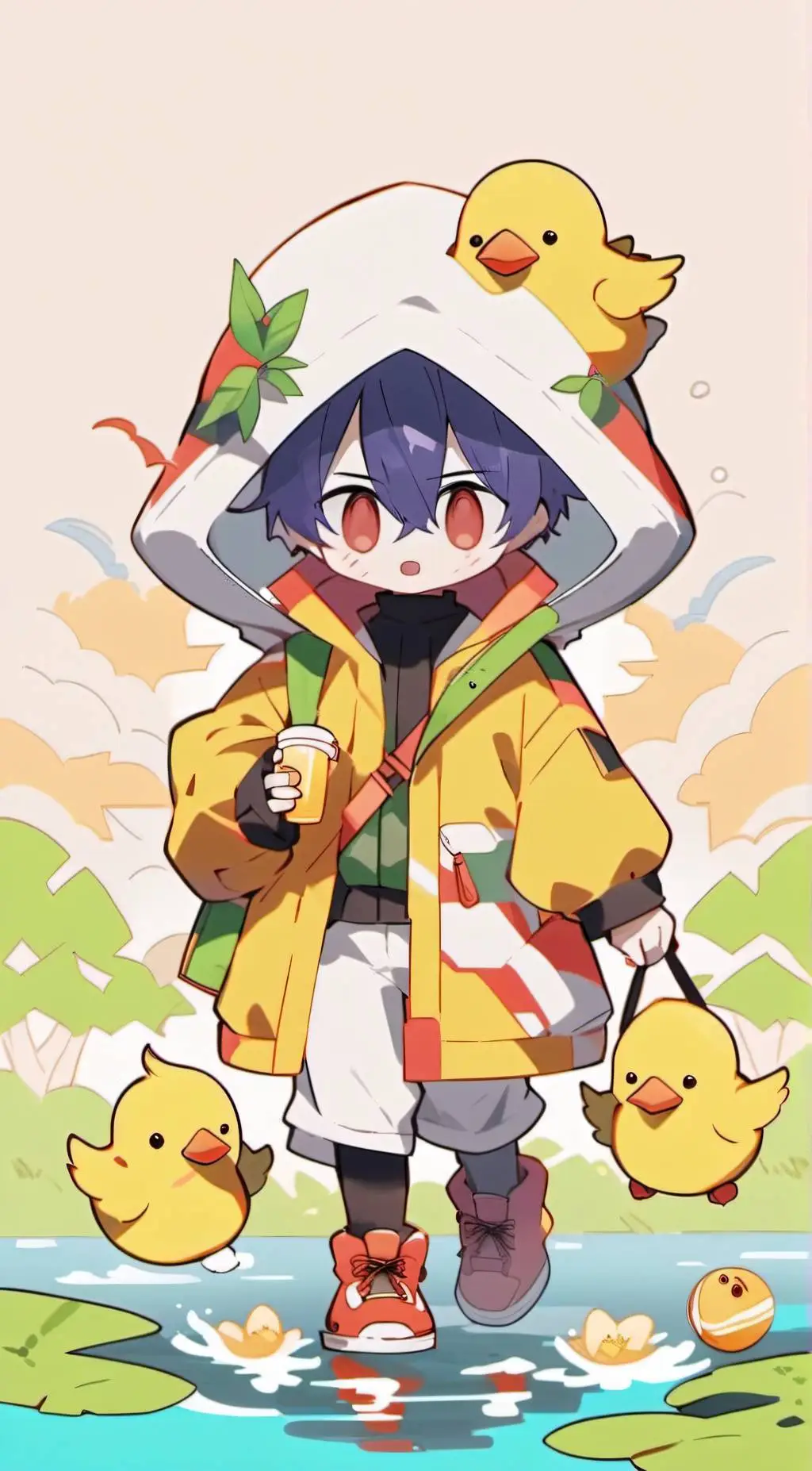 ai character: Dr.Ratio (chibi) background