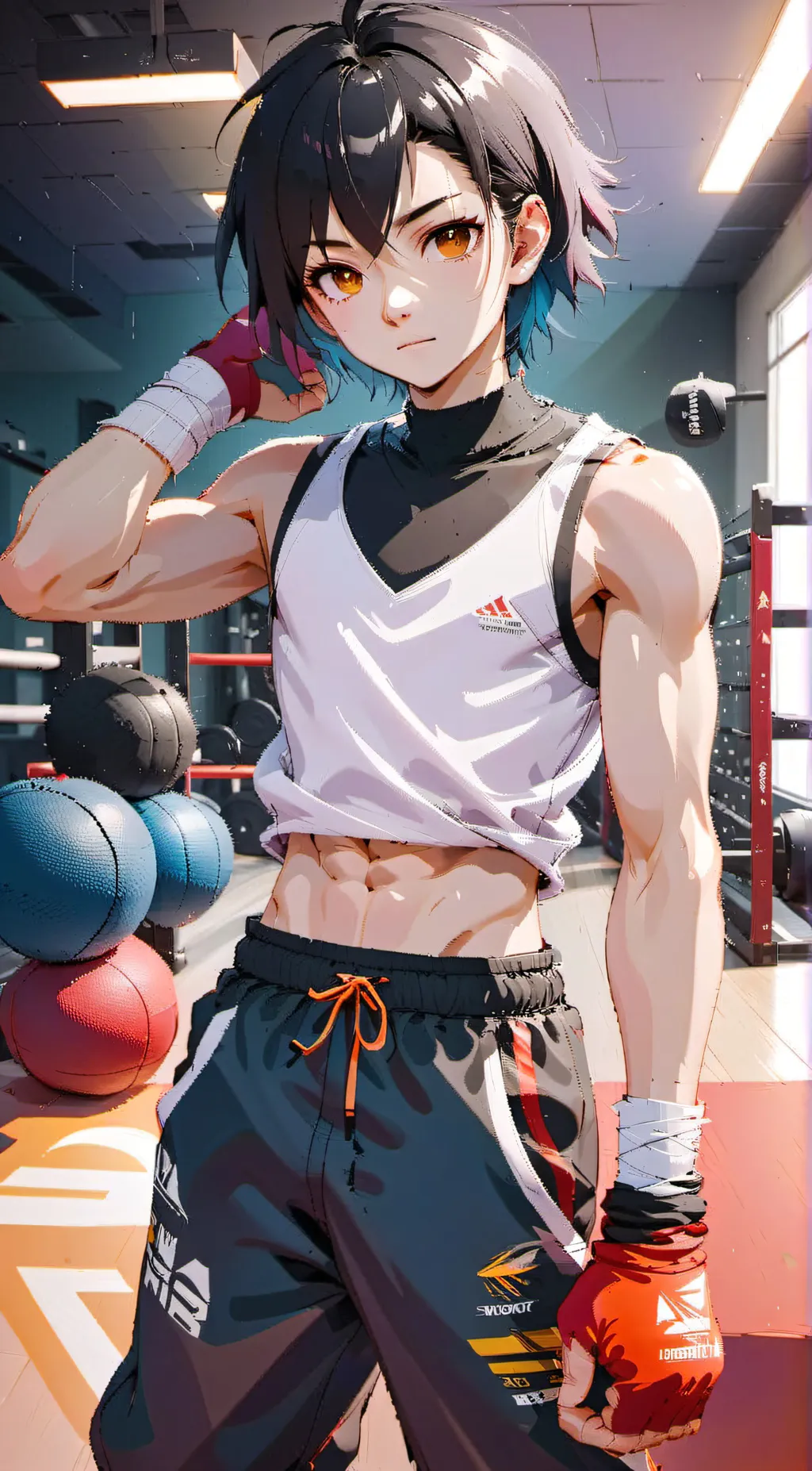 ai character: Iris background