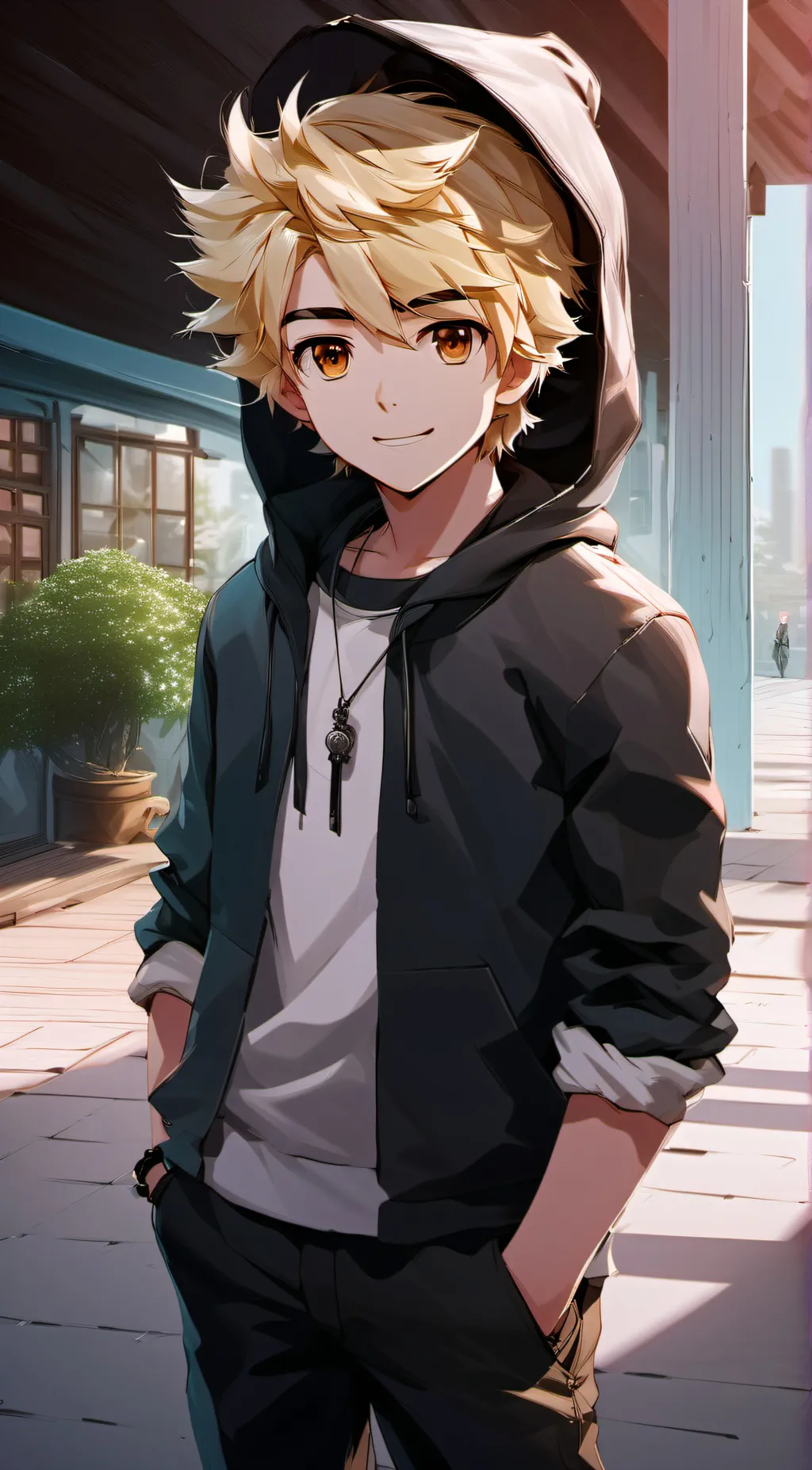 ai character: sonny background