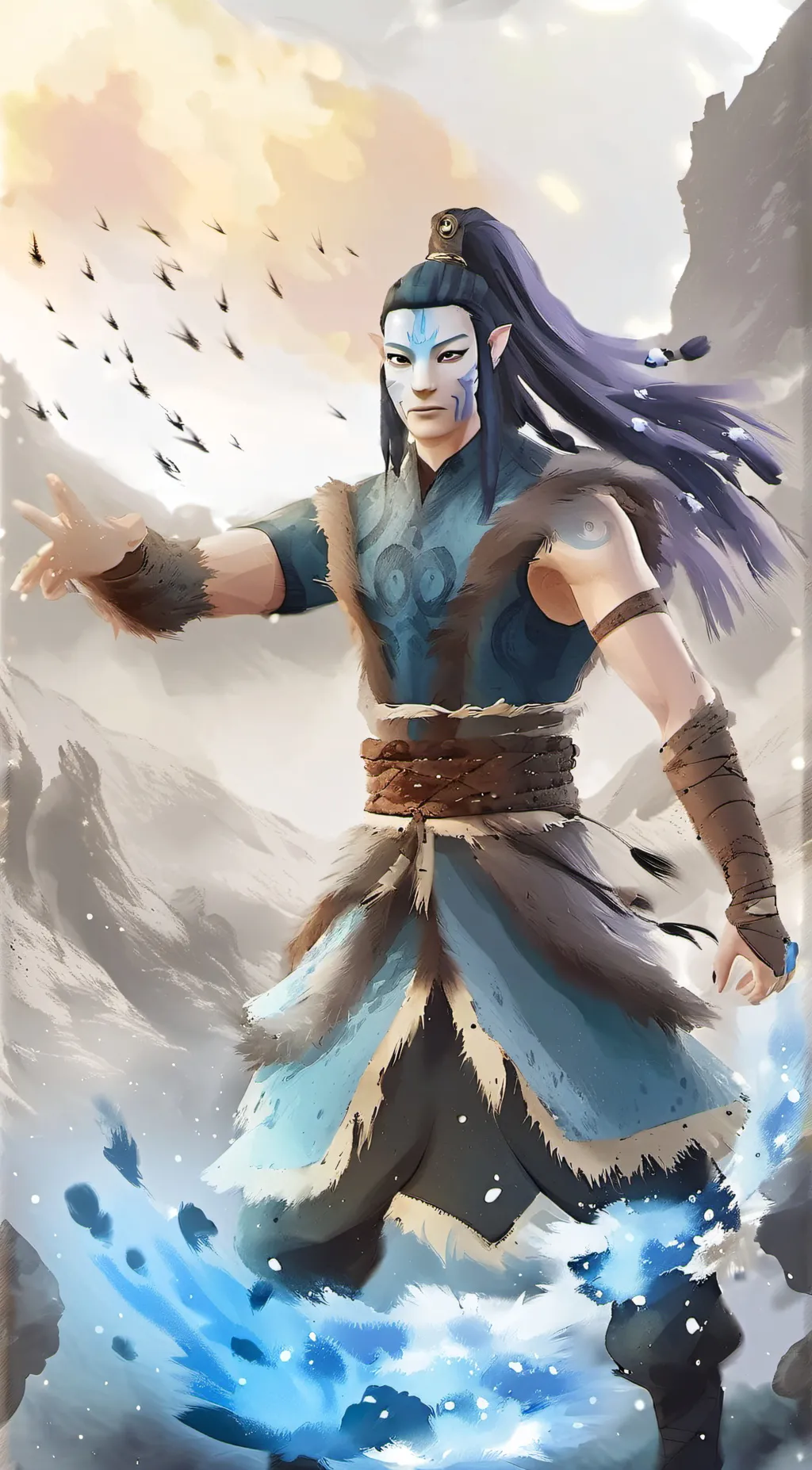 ai character: Avatar 2 background