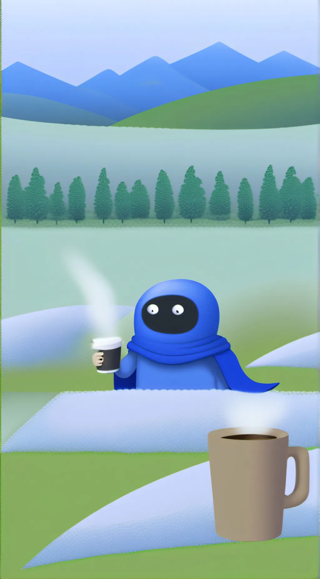 ai character: plus background