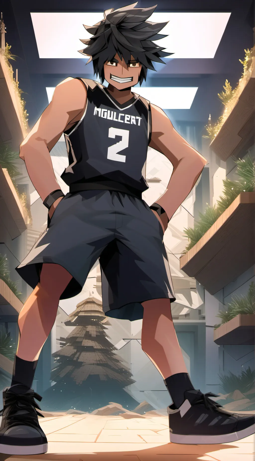 ai character: Cameron background