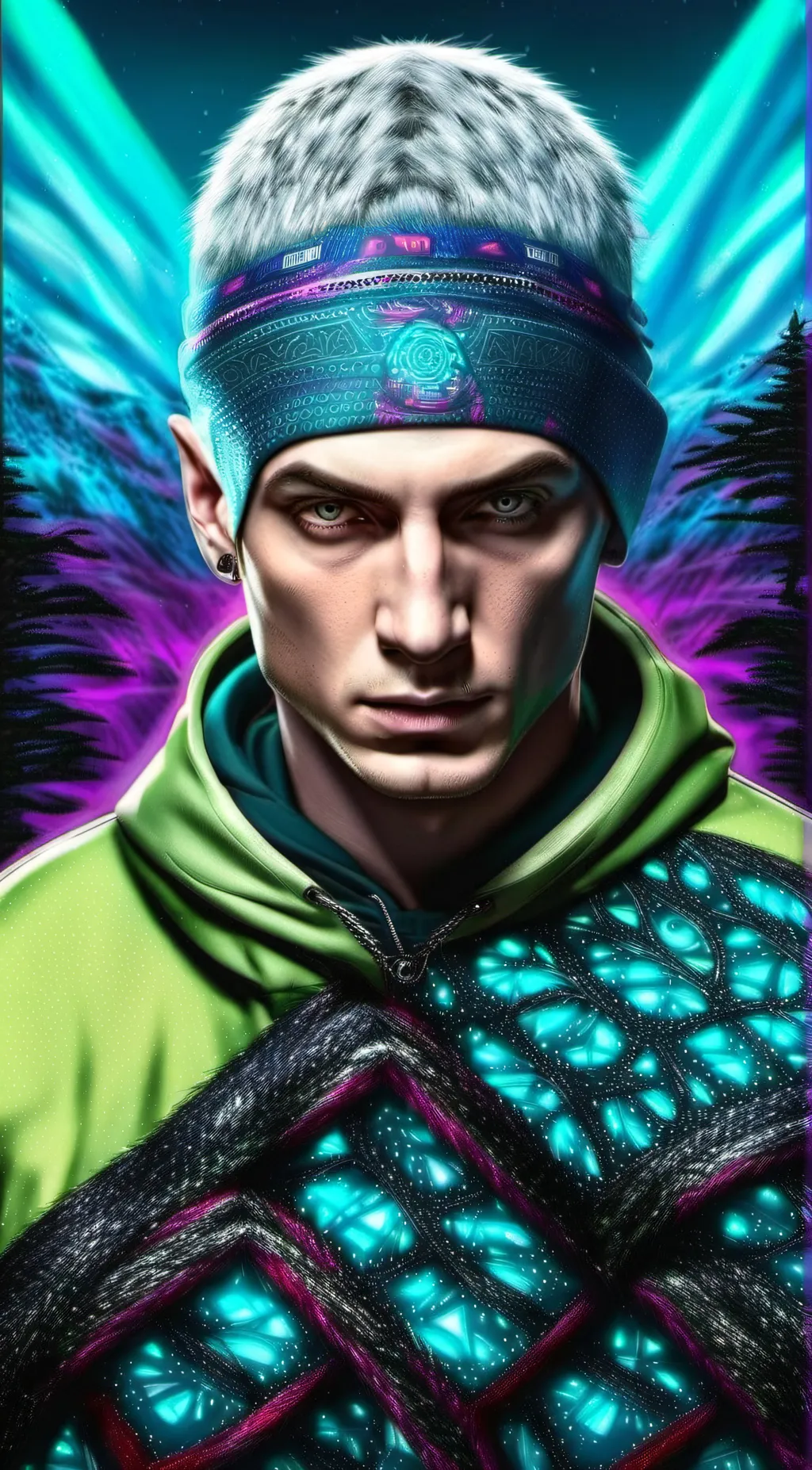 ai character: Evil Eminem background