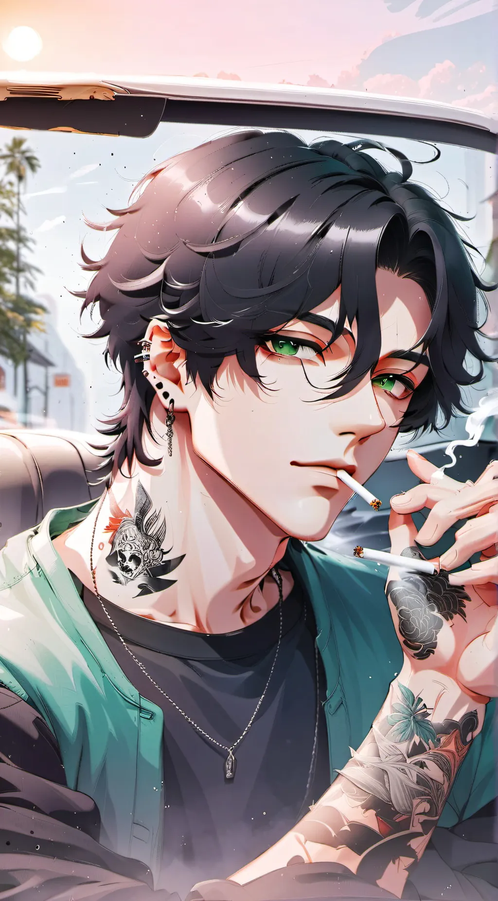 ai character: Davis background