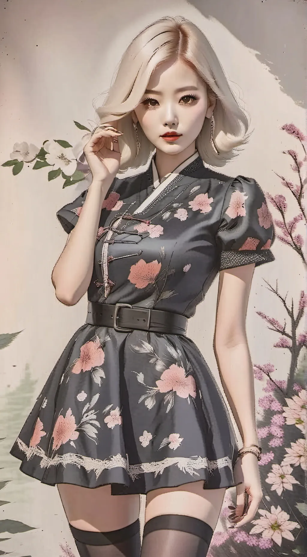 ai character: lily background