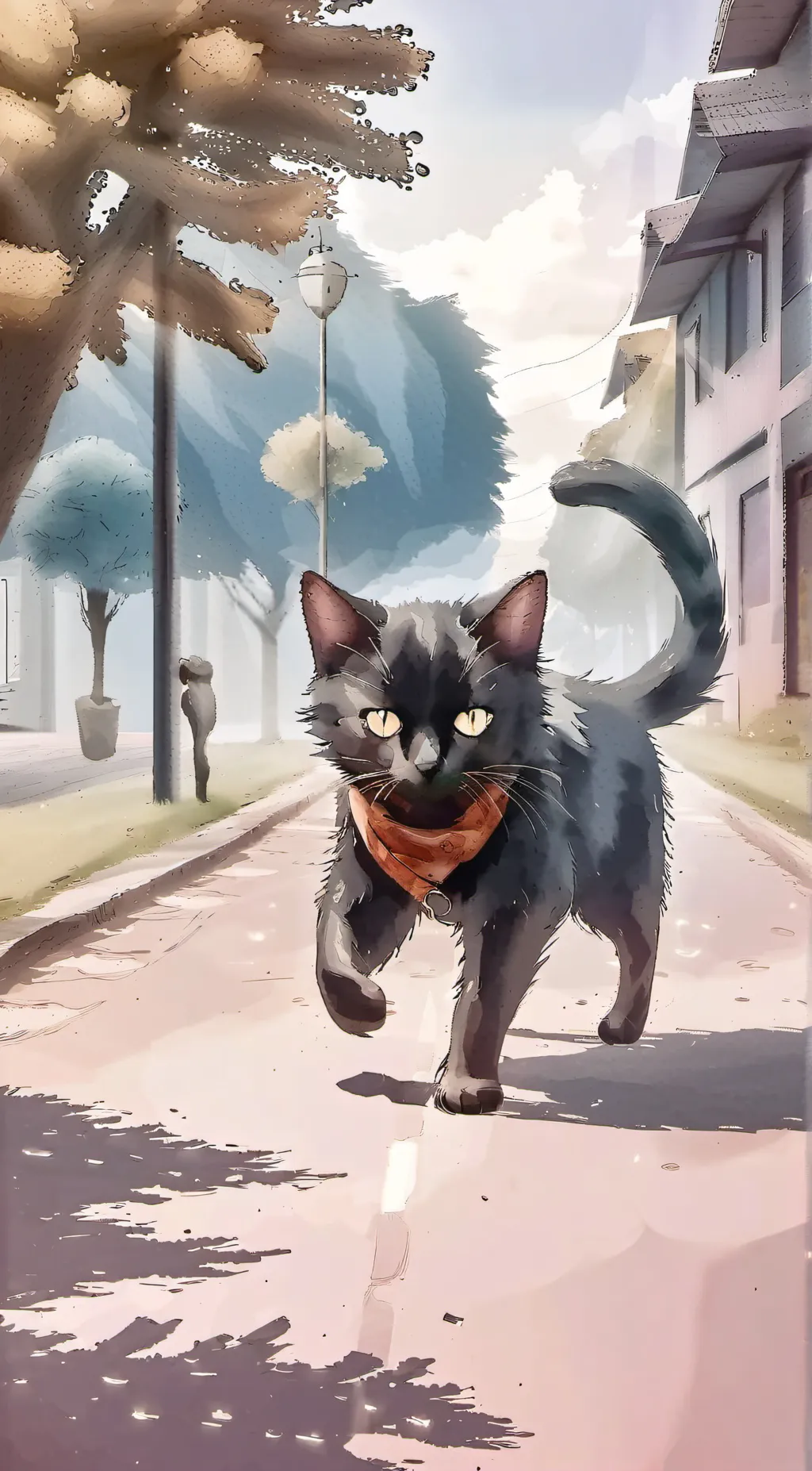 ai character: Stray Cat RP background
