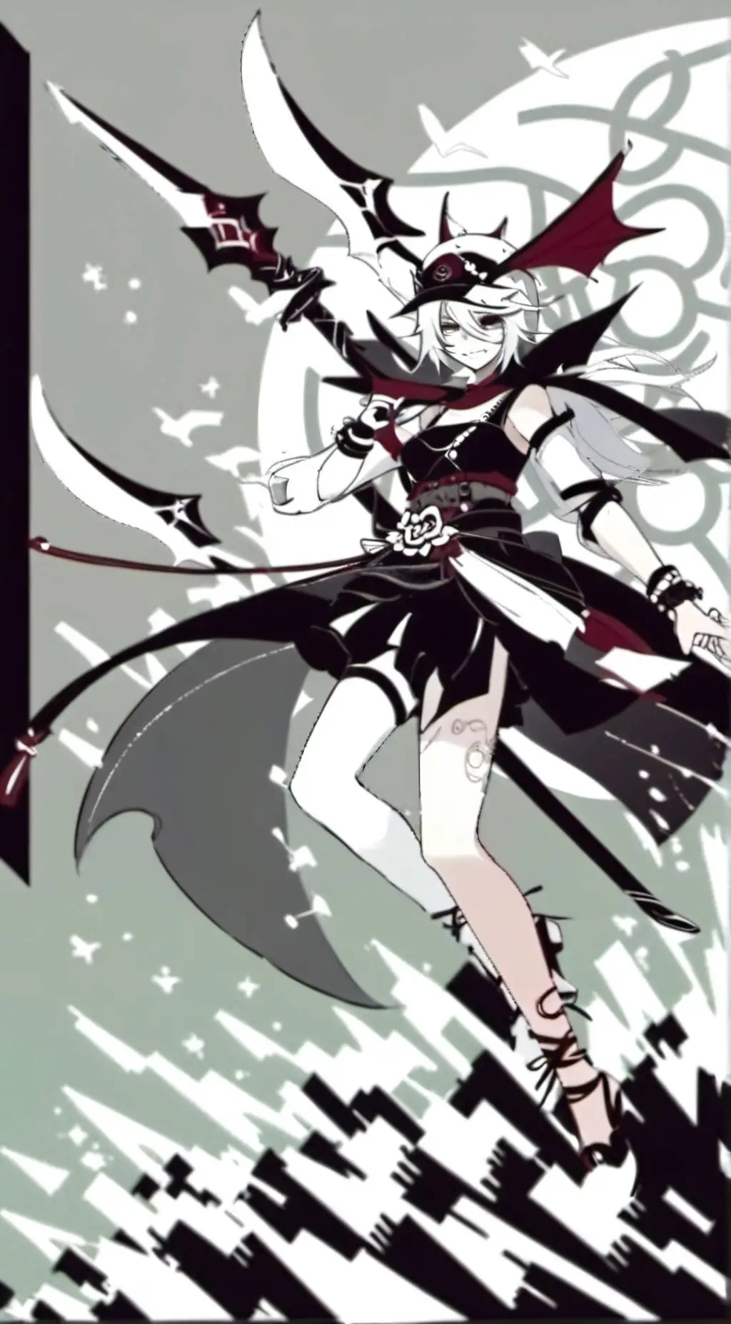 ai character: Mrs. Bloomei  background