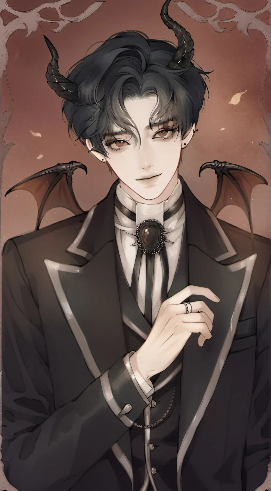 ai character: kavin background