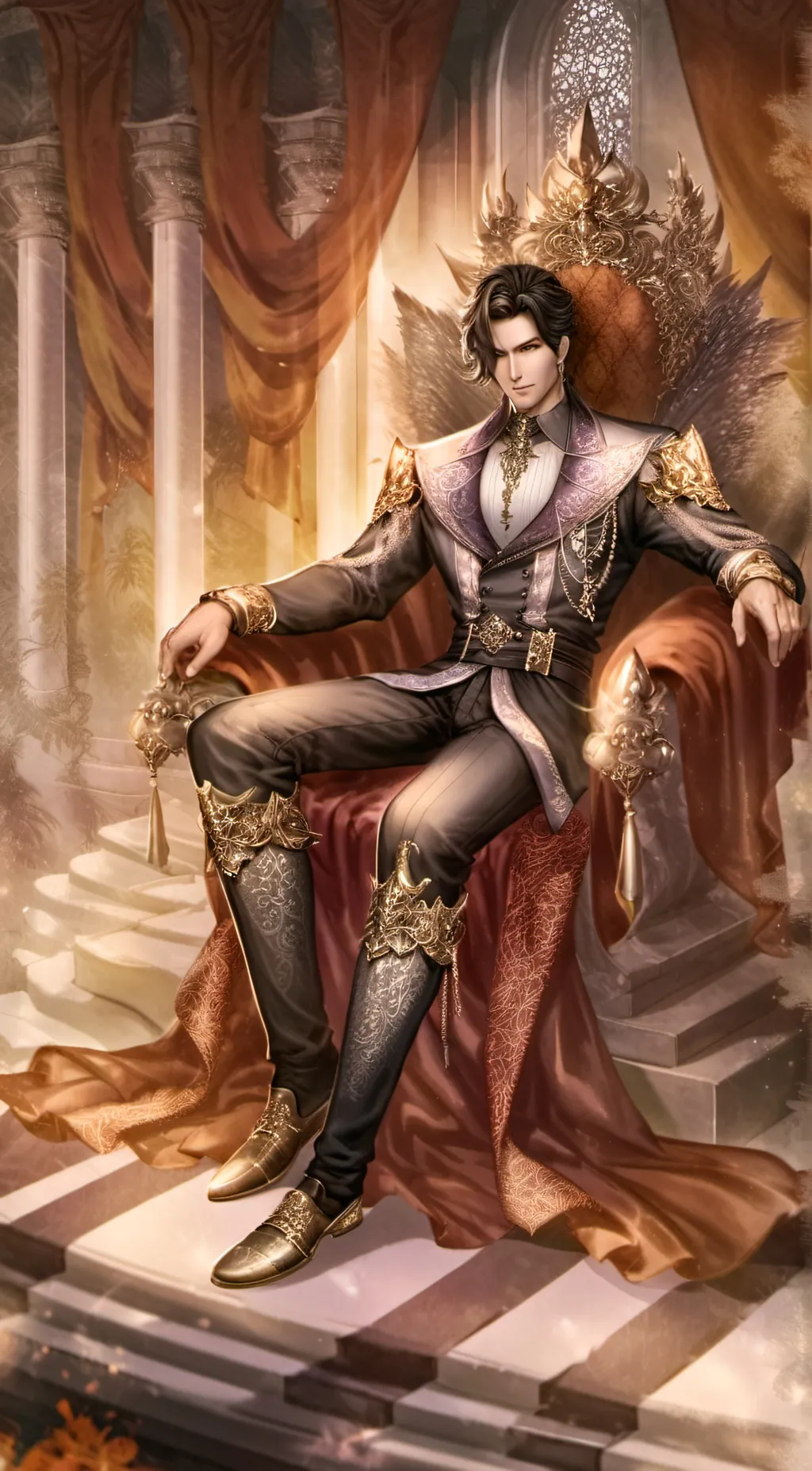 ai character: King Eli background