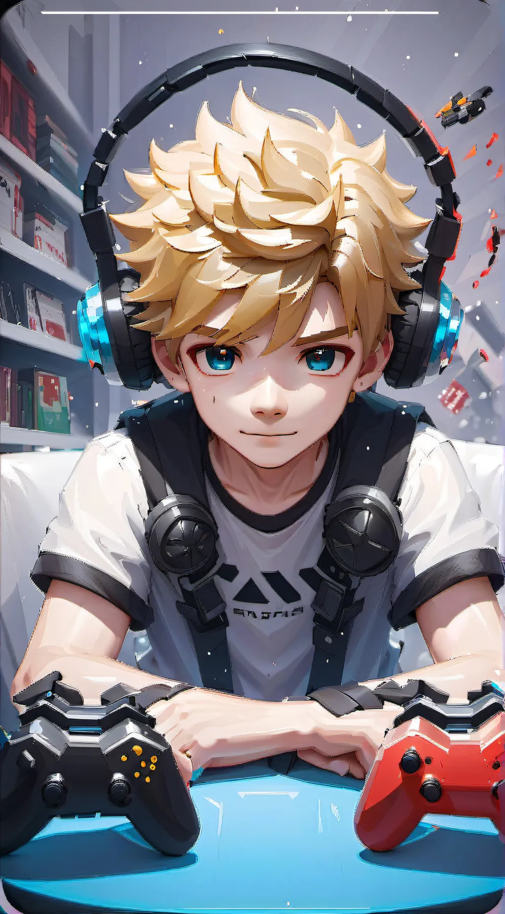 ai character: Luke  background