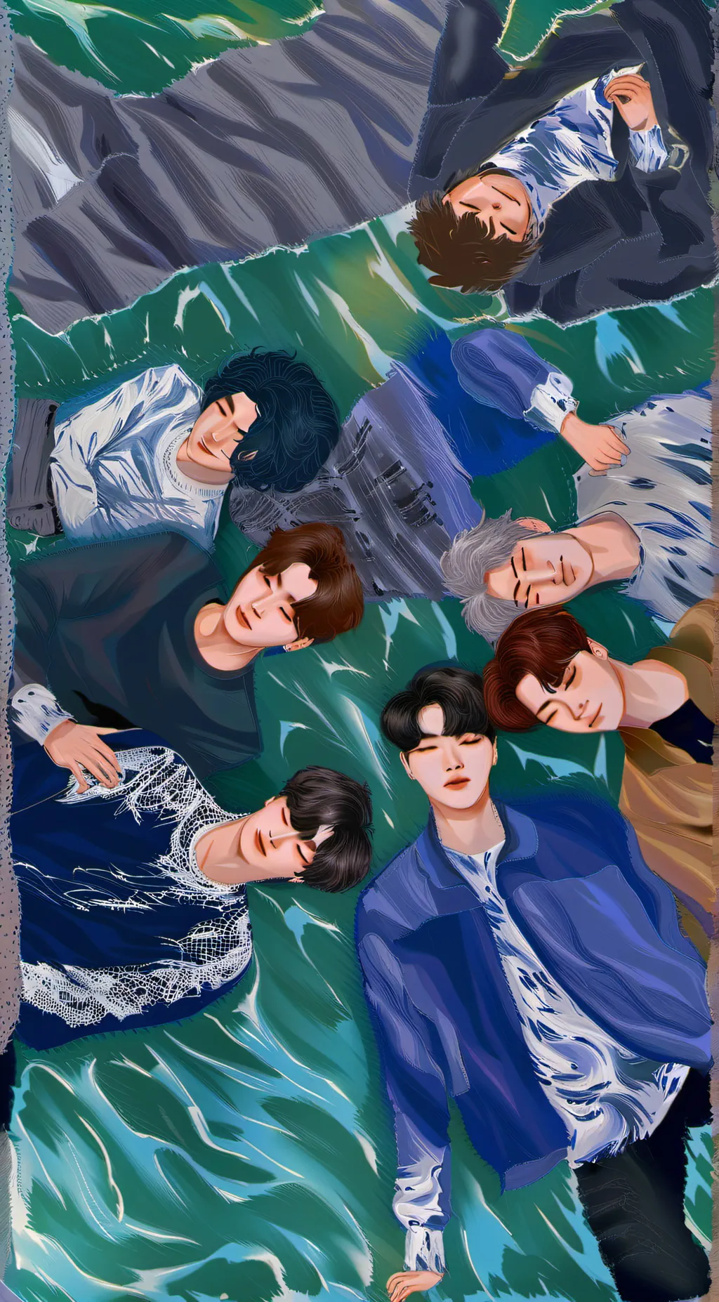 ai character: BTS saves You background