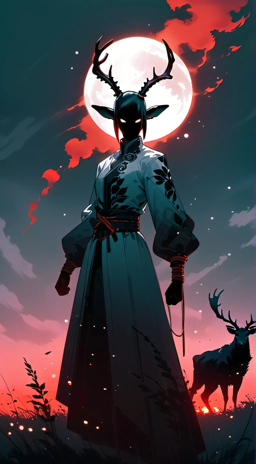 ai character: Alice  demon background