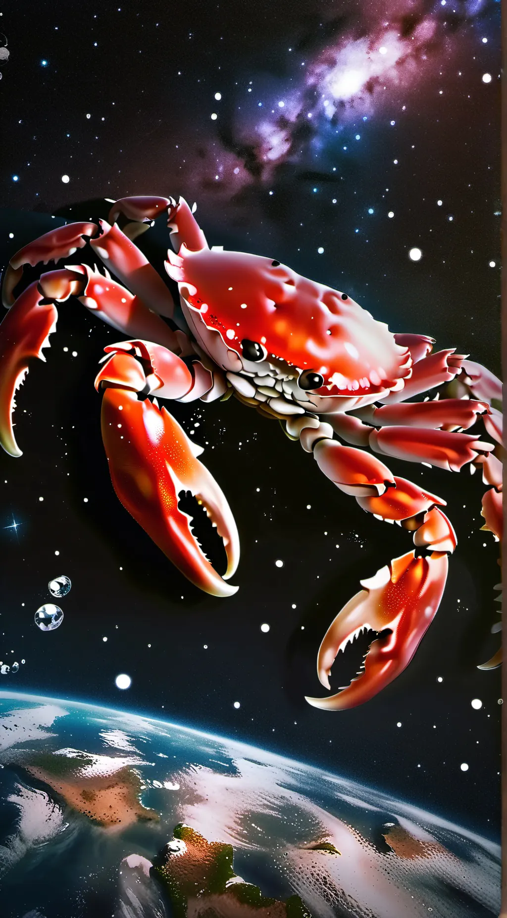 ai character: CrabWorld background