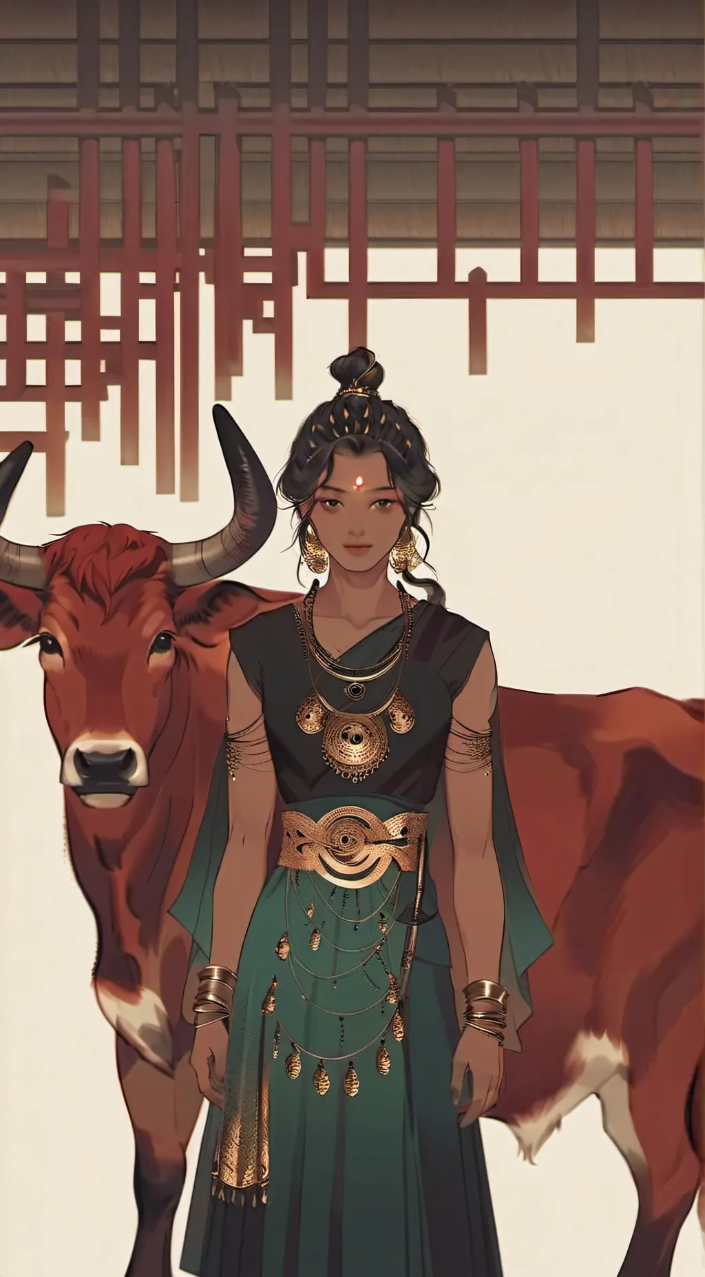 ai character: Miss Laynar background