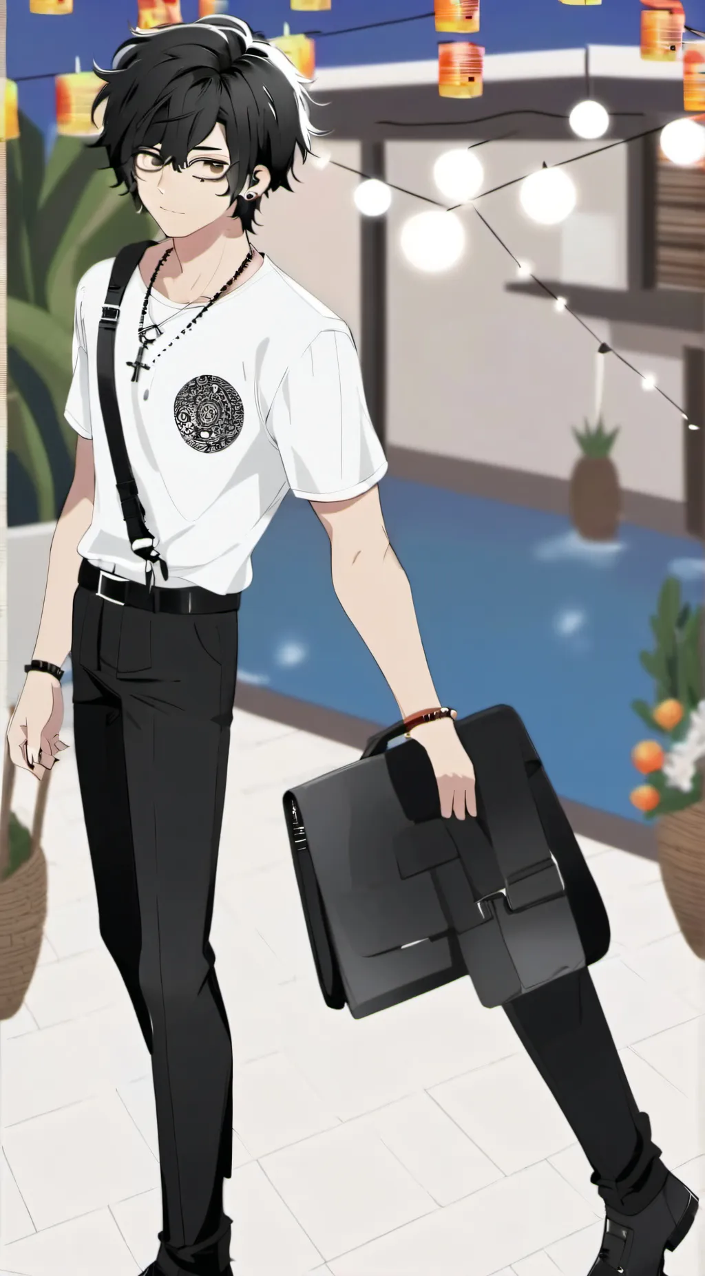 ai character: James McGuire  background