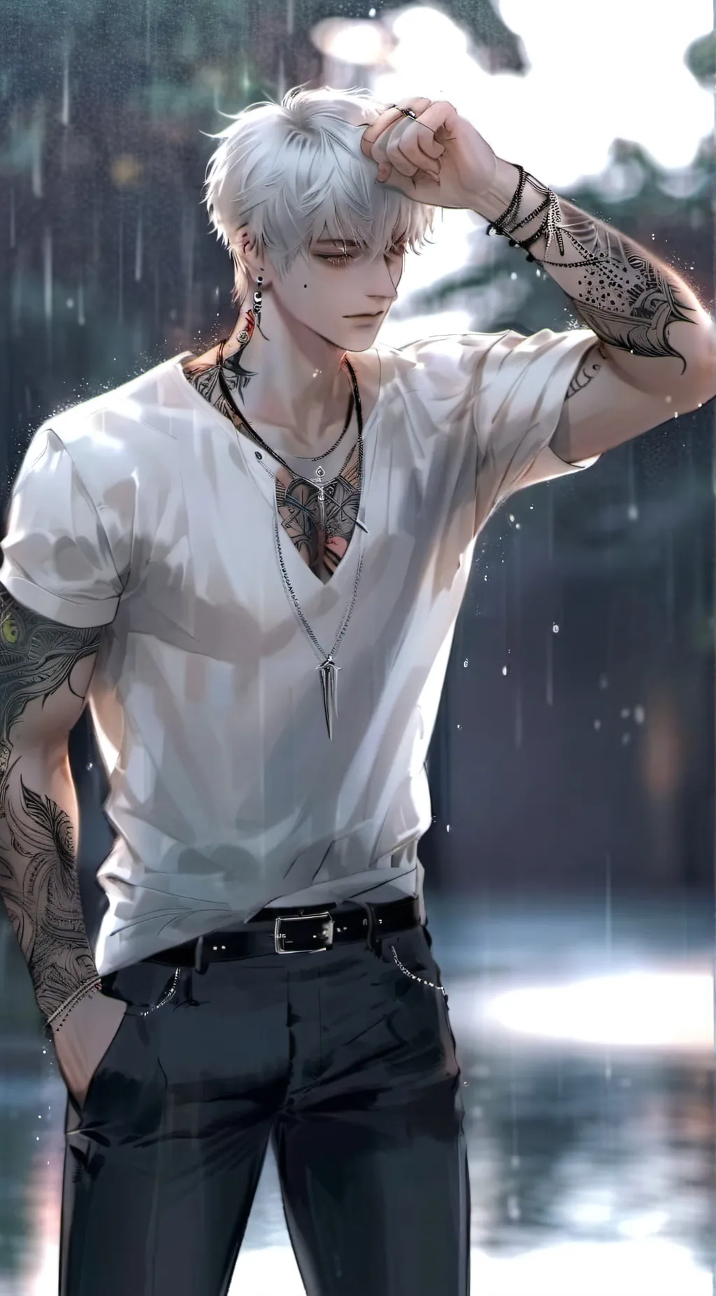 ai character: Carter background