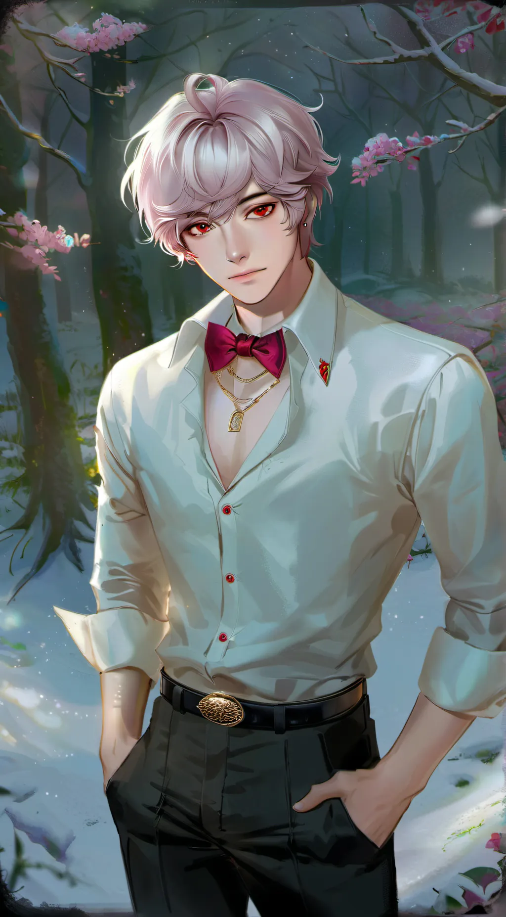 ai character: Angel Dust background