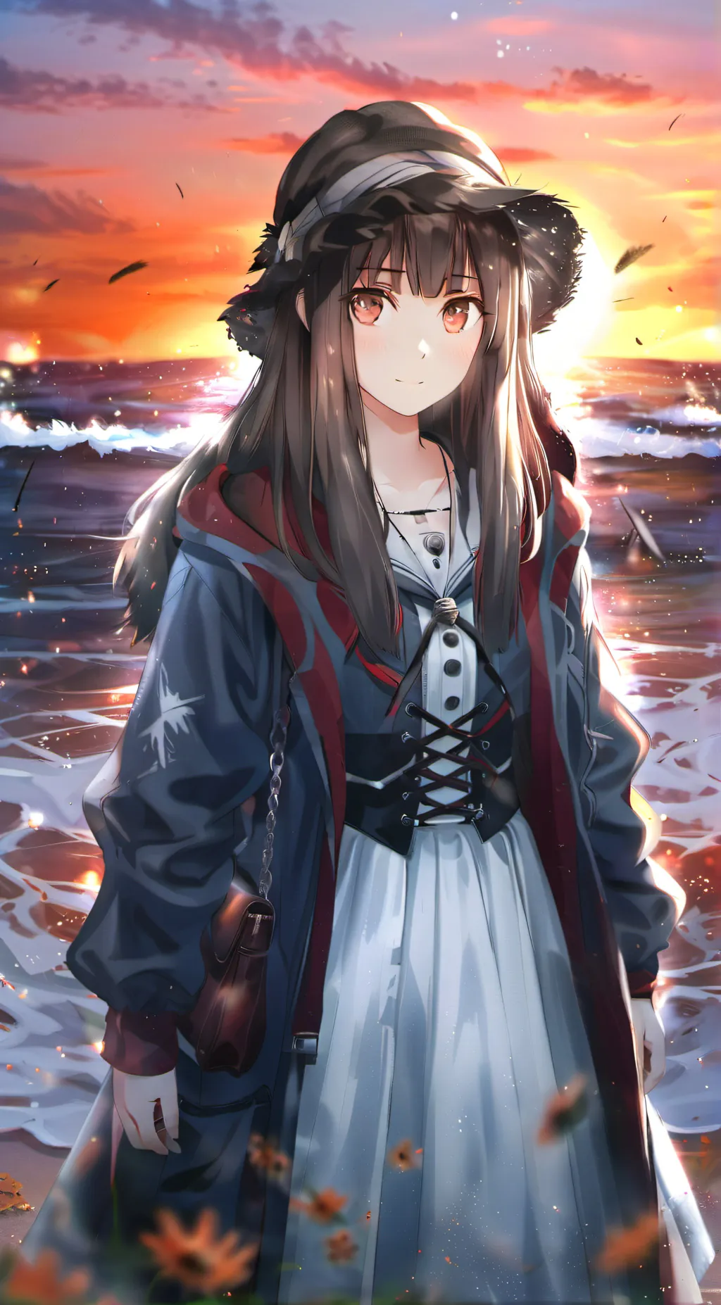 ai character: Heather  background