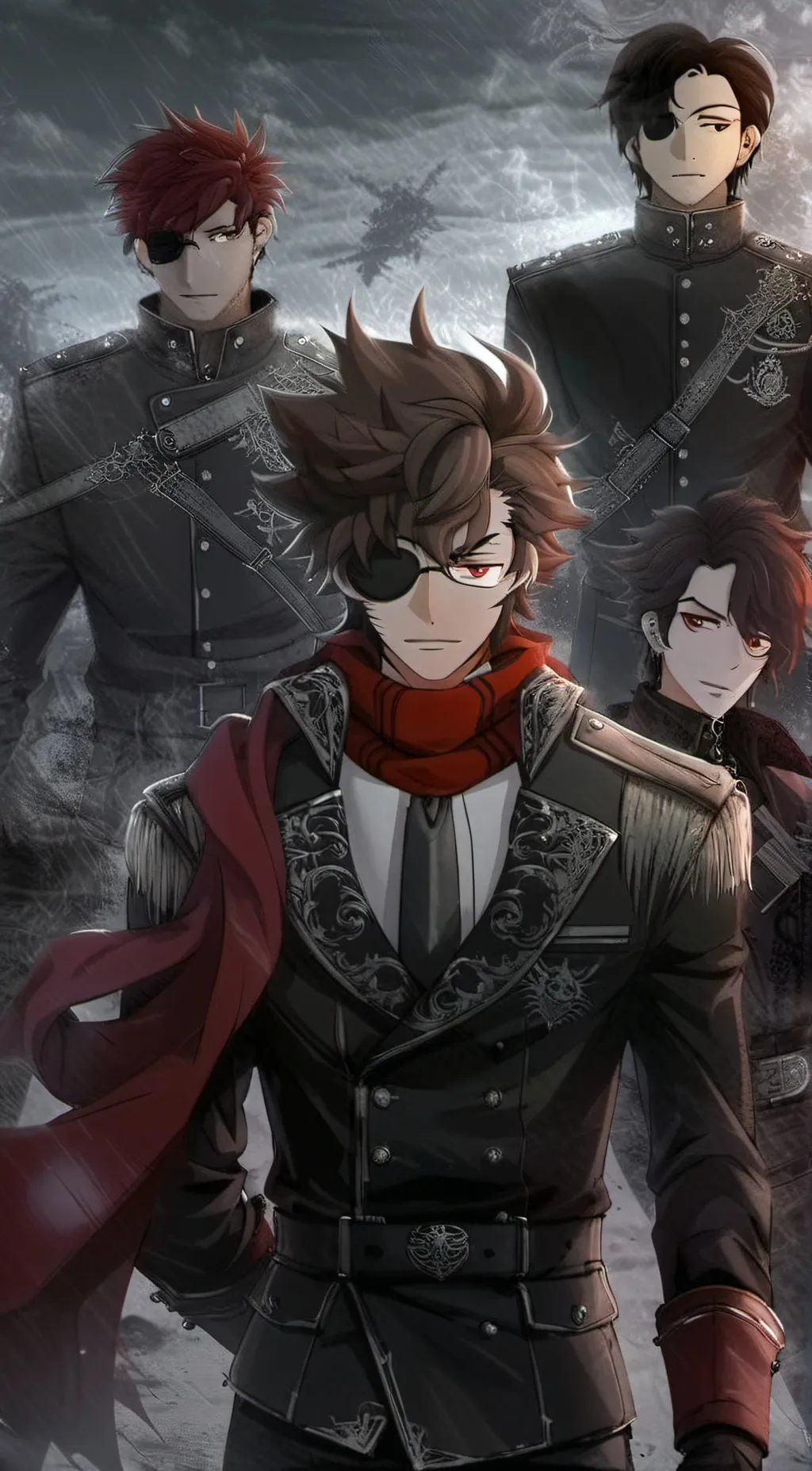 ai character: red army background