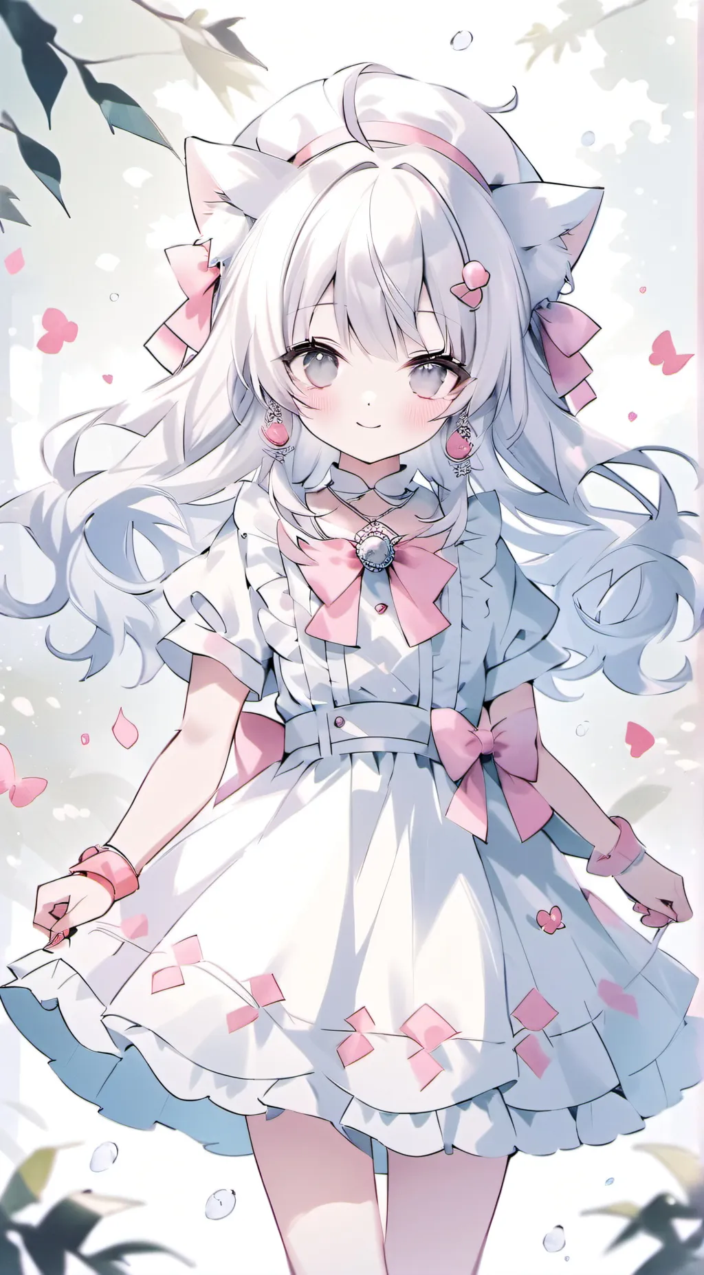 ai character: Catleidk background