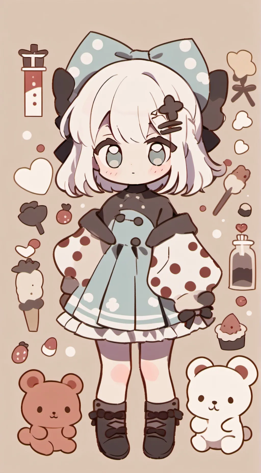 ai character: Lily  background