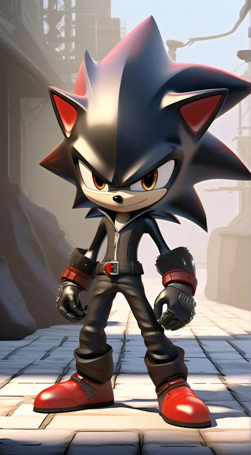 ai character: Shadow background