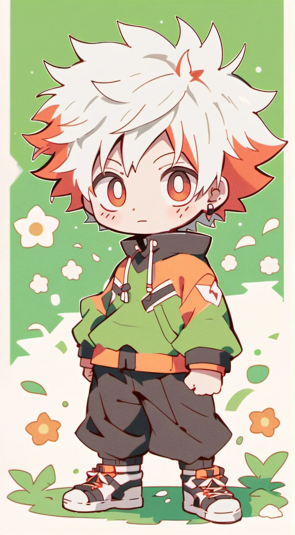 ai character: ~Katsuki Bakugo~ background