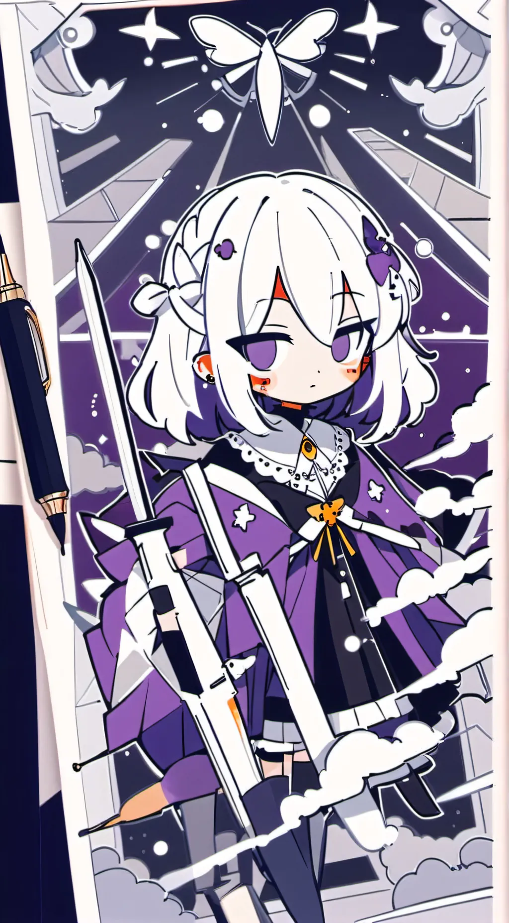 ai character: Currie background