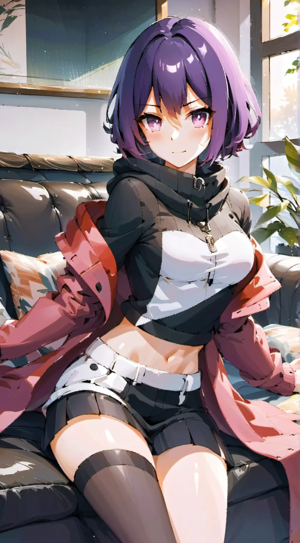 ai character: autumn  background