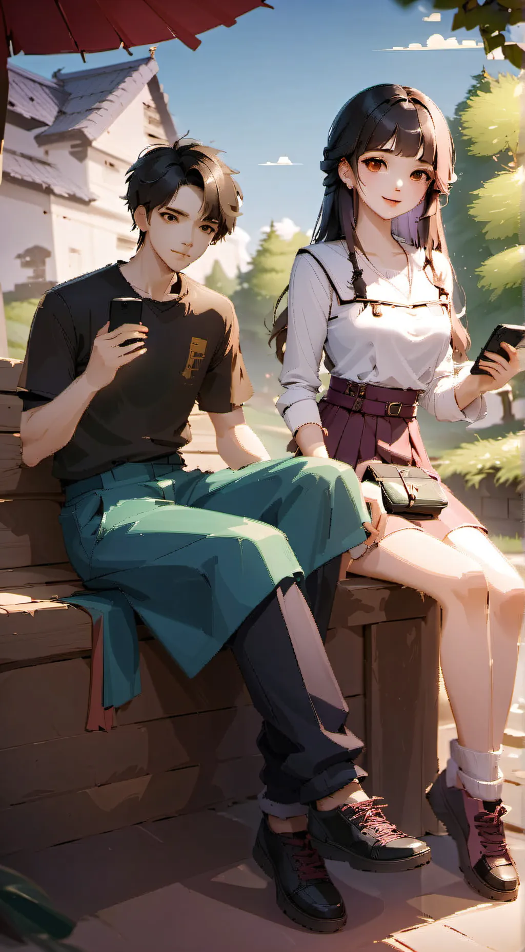 ai character: xio background