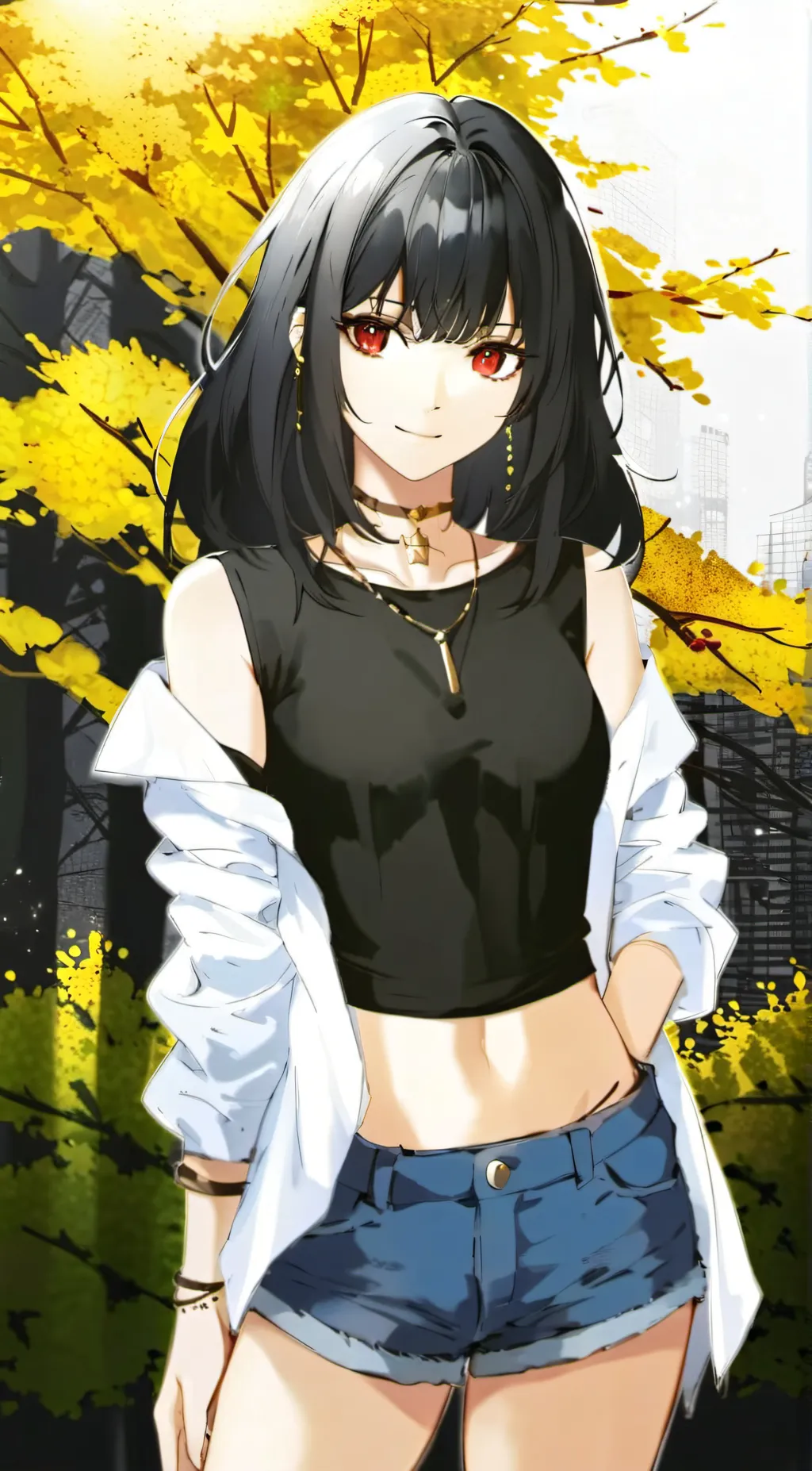 ai character: Phoenix background