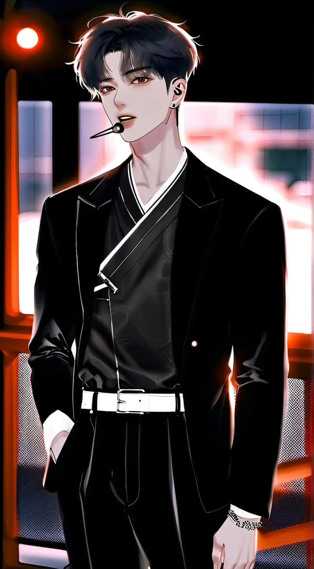 ai character: Kein background