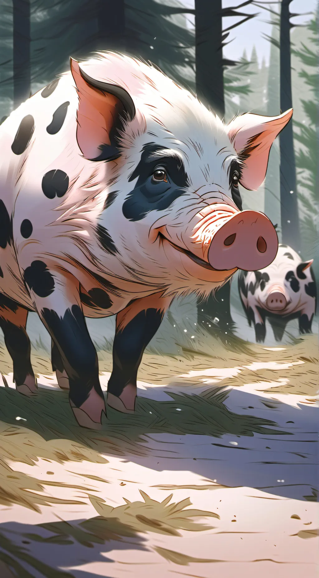 ai character: Brutus the pig background