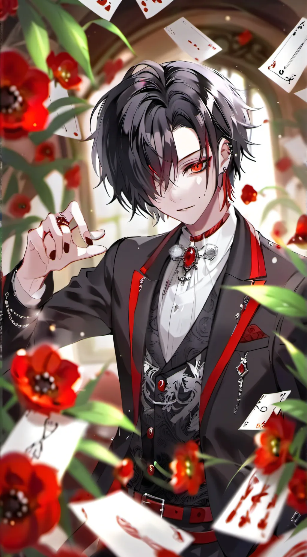 ai character: shu shadow  background