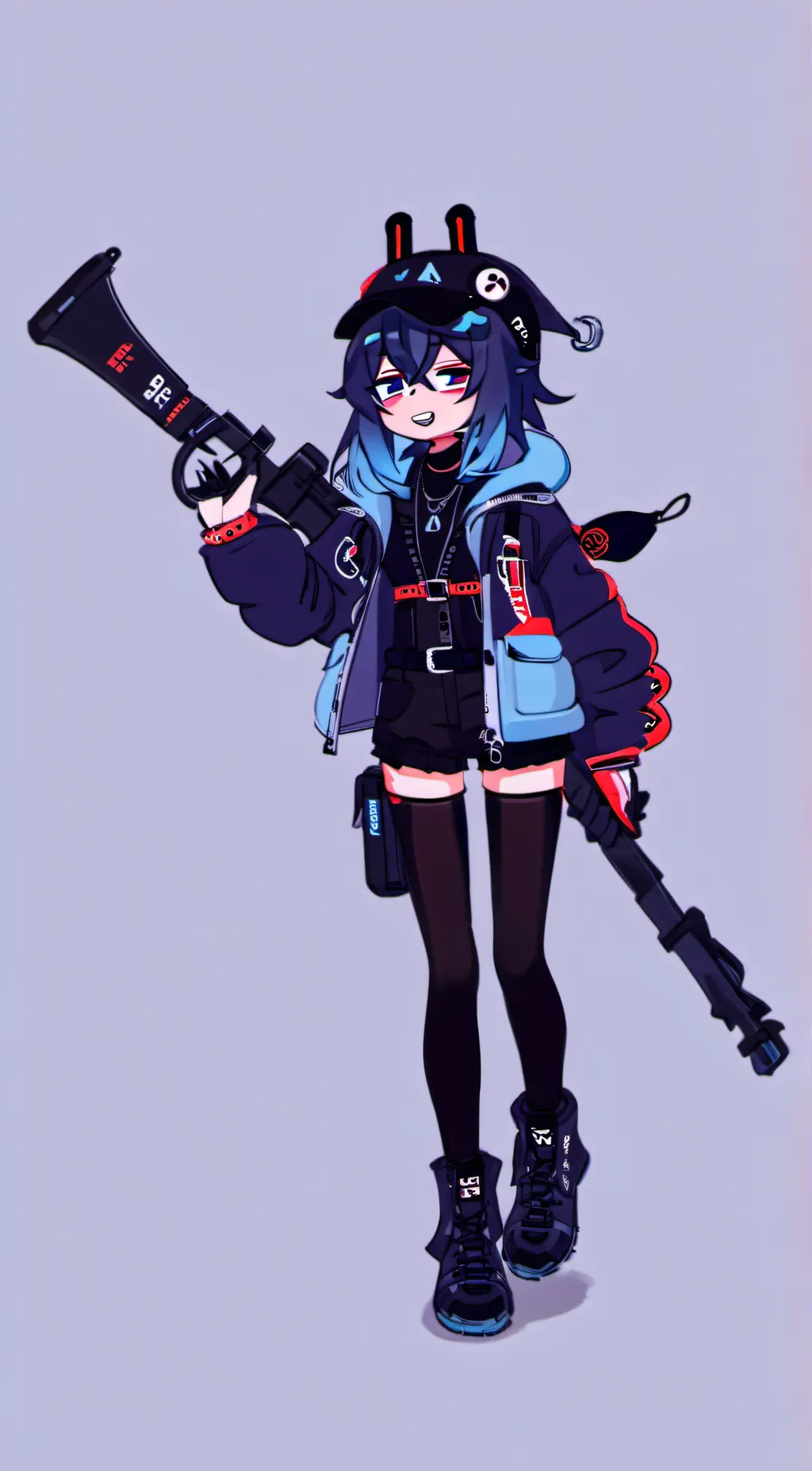 ai character: ~Veronica~  background