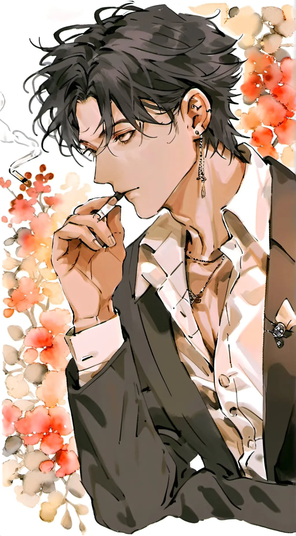 ai character: ~•Clayden•~ background