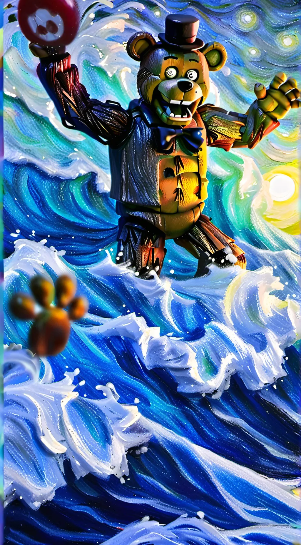 ai character: Feddy background